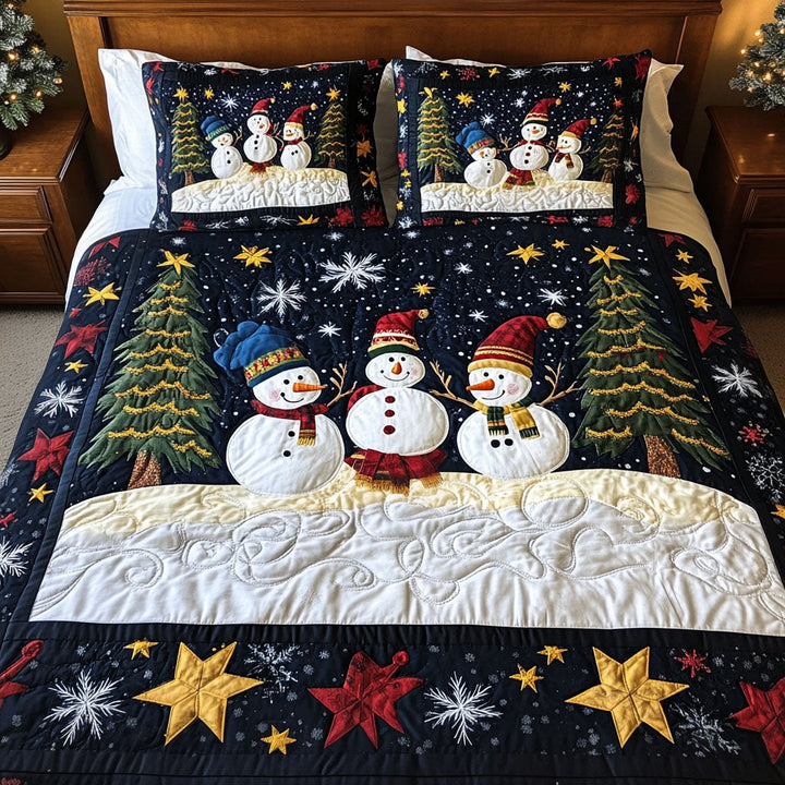 クリスマス 3点セット キルティングベッドリネン NCU0VT67