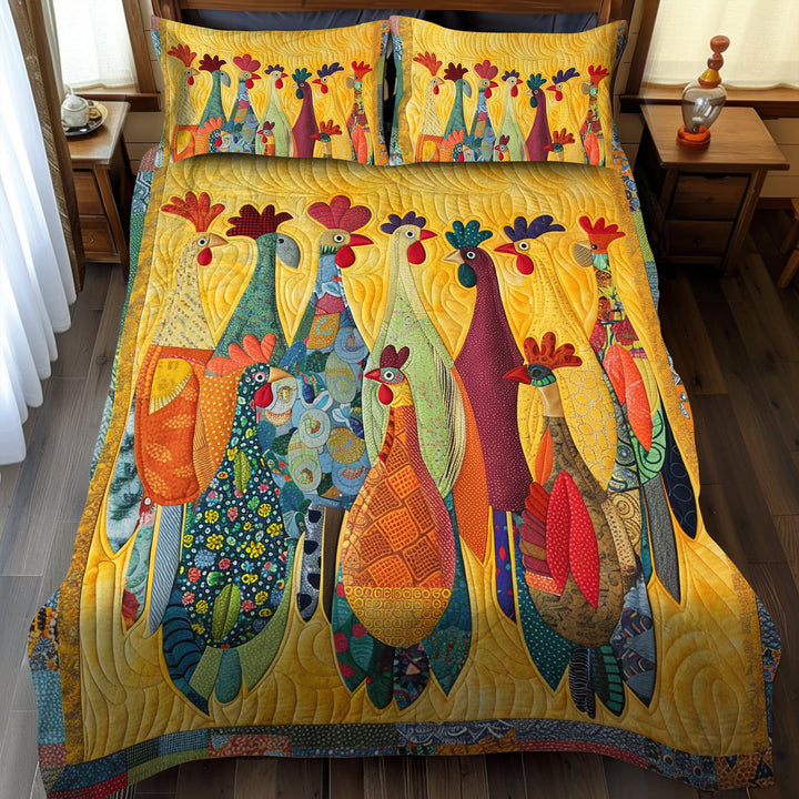 チキンキルトベッドセット NCU0VT03